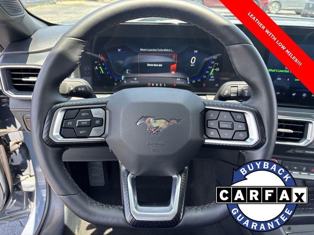 used 2024 Ford Mustang car, priced at $31,600