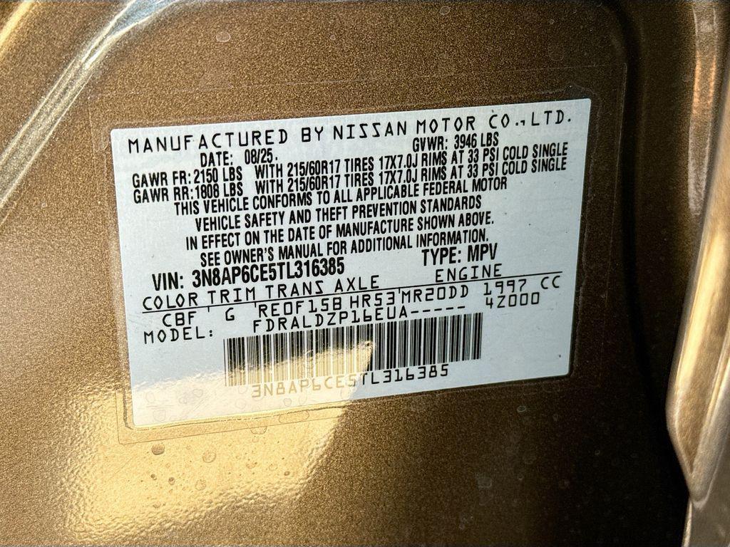 new 2026 Nissan Kicks car, priced at $24,353