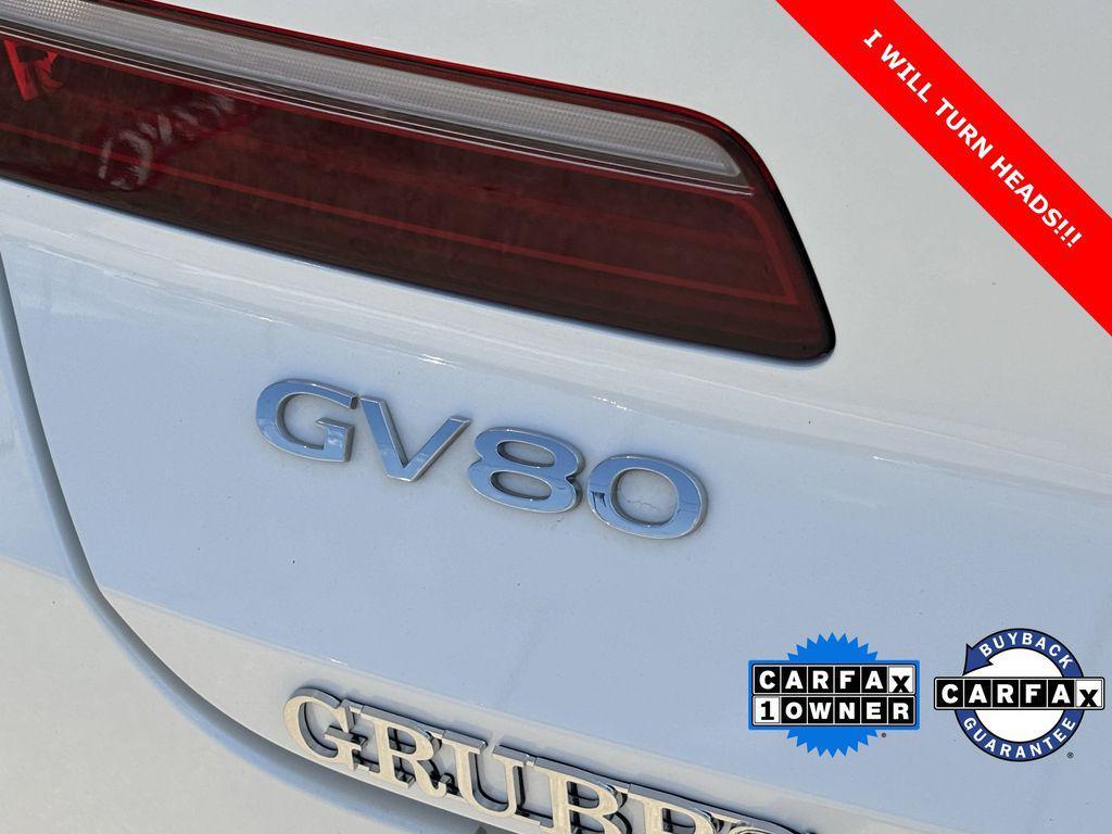 used 2022 Genesis GV80 car, priced at $41,400