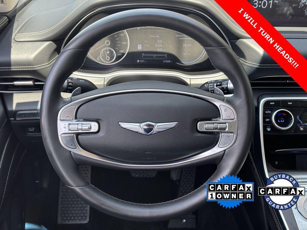 used 2022 Genesis GV80 car, priced at $41,400