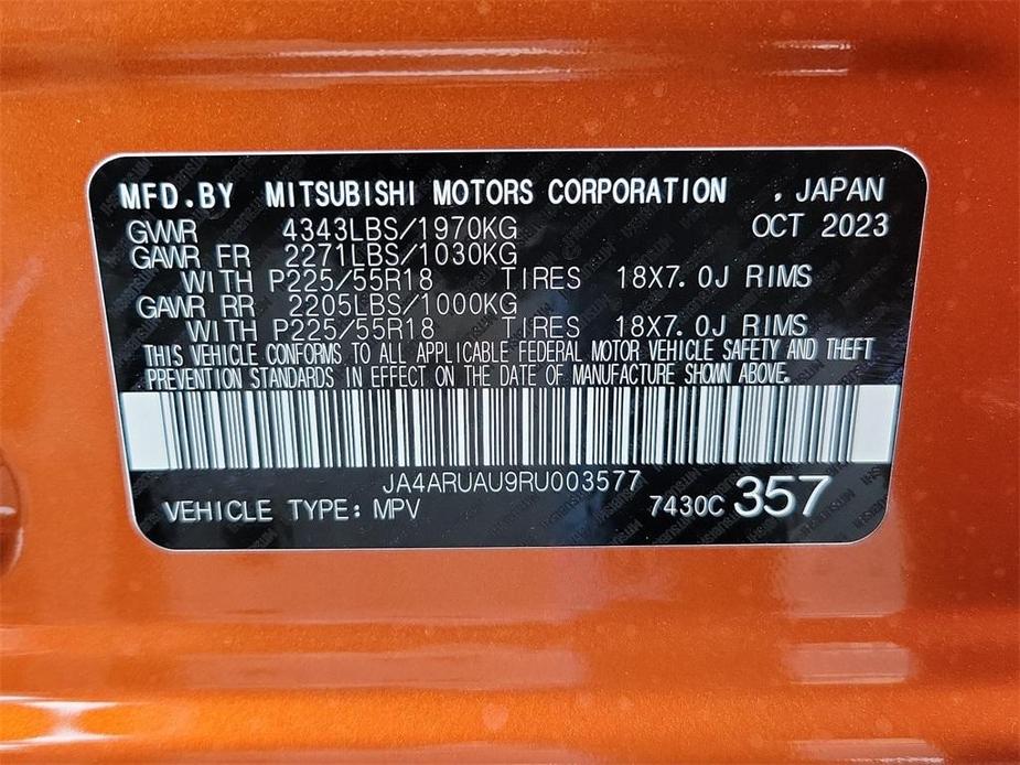 new 2024 Mitsubishi Outlander Sport car, priced at $28,190