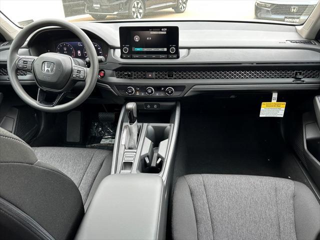 new 2025 Honda Accord car, priced at $29,445