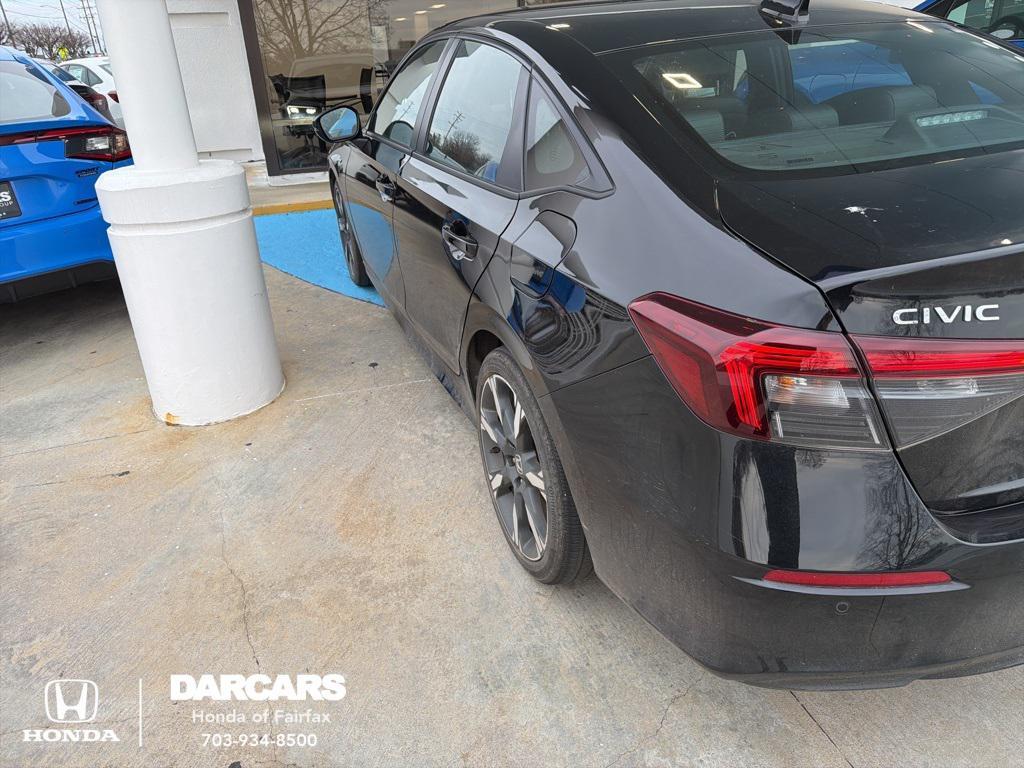 used 2025 Honda Civic Hybrid car, priced at $28,427