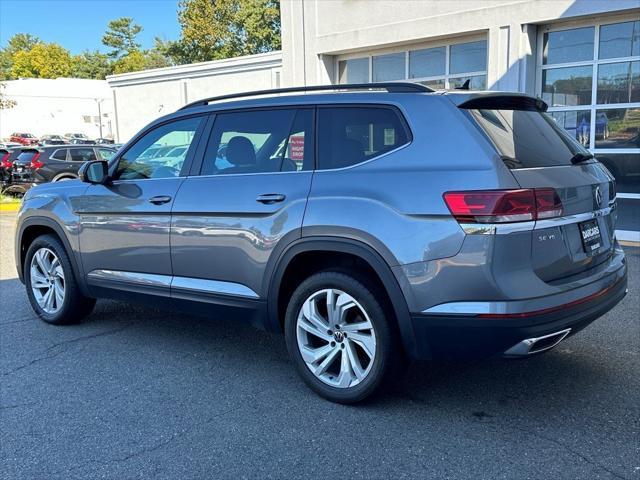 used 2021 Volkswagen Atlas car, priced at $23,895