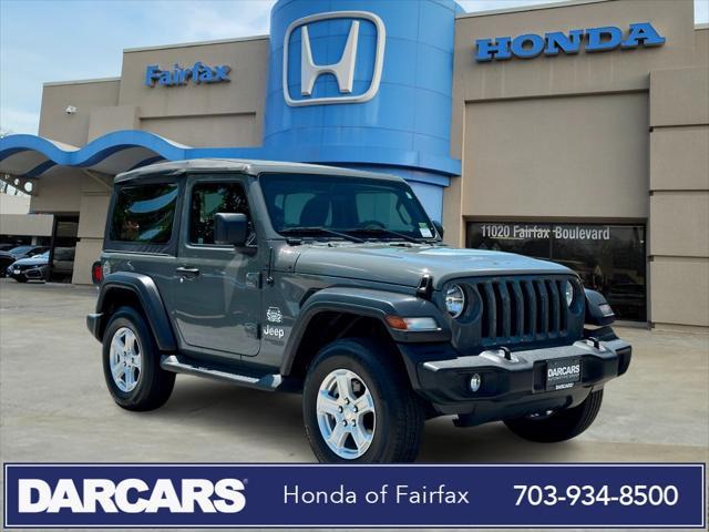 used 2021 Jeep Wrangler car, priced at $27,832