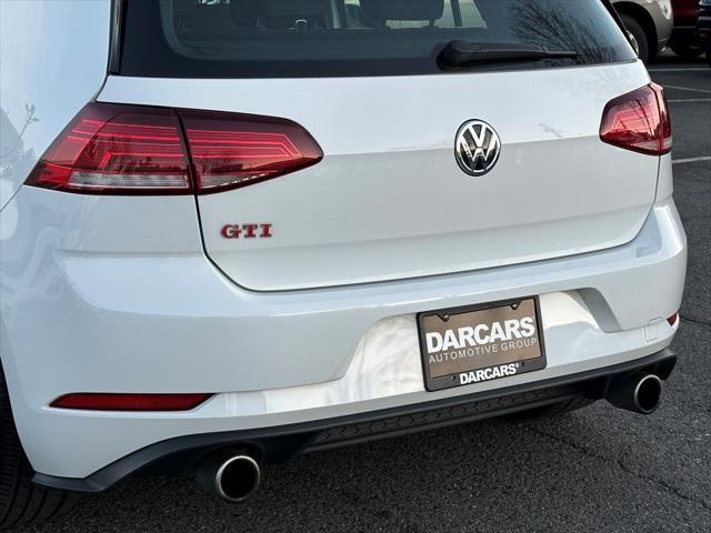 used 2020 Volkswagen Golf GTI car, priced at $18,795