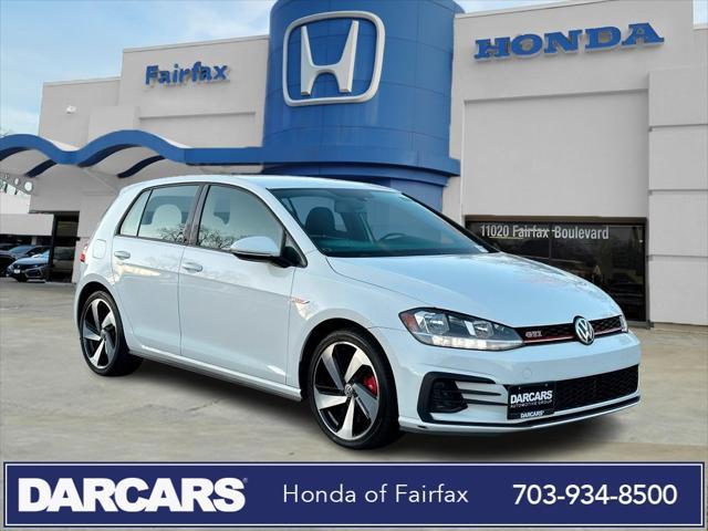 used 2020 Volkswagen Golf GTI car, priced at $18,795