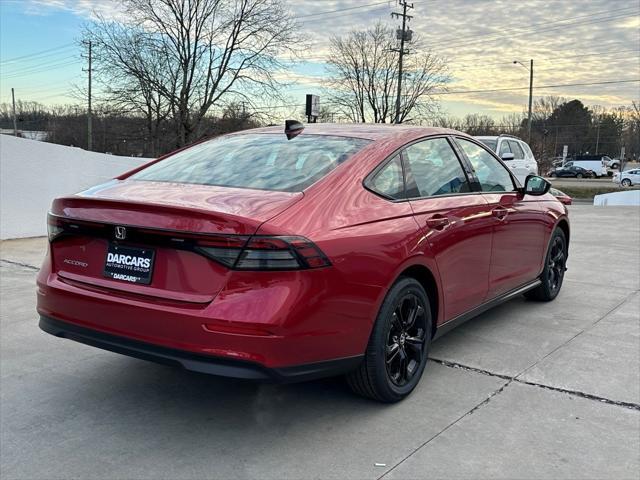 new 2025 Honda Accord car, priced at $32,110