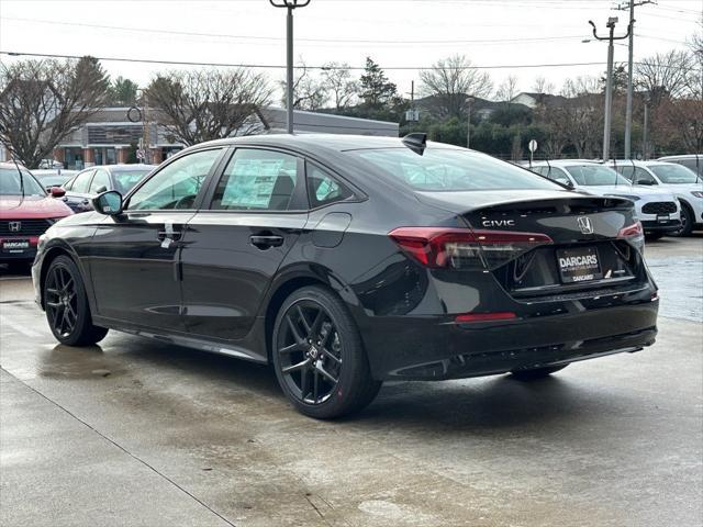 new 2025 Honda Civic car, priced at $31,045