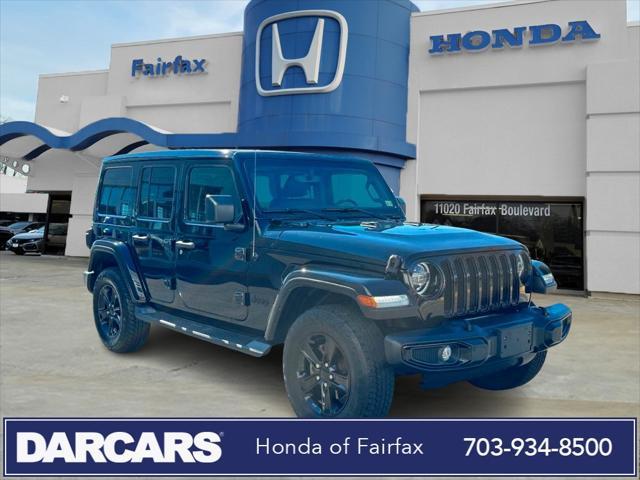 used 2021 Jeep Wrangler Unlimited car, priced at $35,893