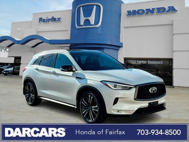 used 2021 INFINITI QX50 car, priced at $23,495