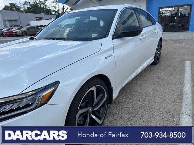used 2022 Honda Accord Hybrid car, priced at $28,295