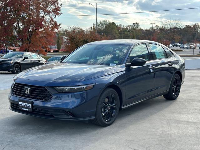 new 2025 Honda Accord car, priced at $31,655