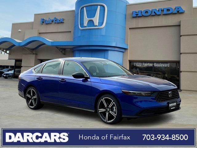 new 2024 Honda Accord Hybrid car, priced at $33,945