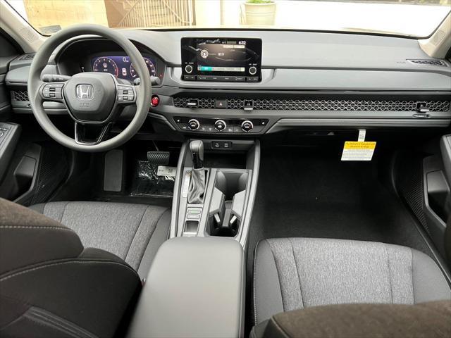 new 2025 Honda Accord car, priced at $31,710