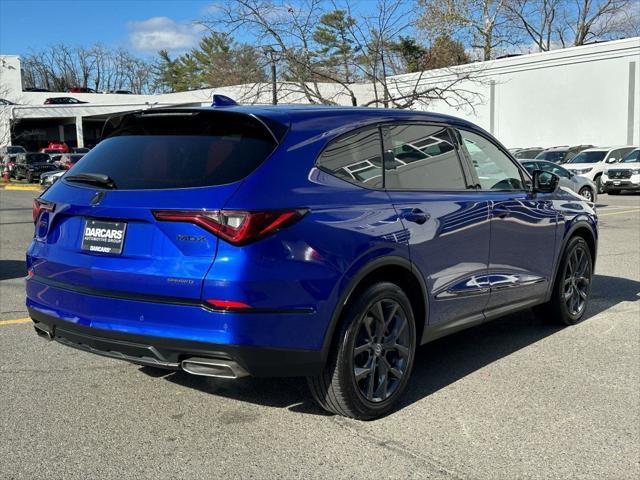 used 2022 Acura MDX car, priced at $37,500