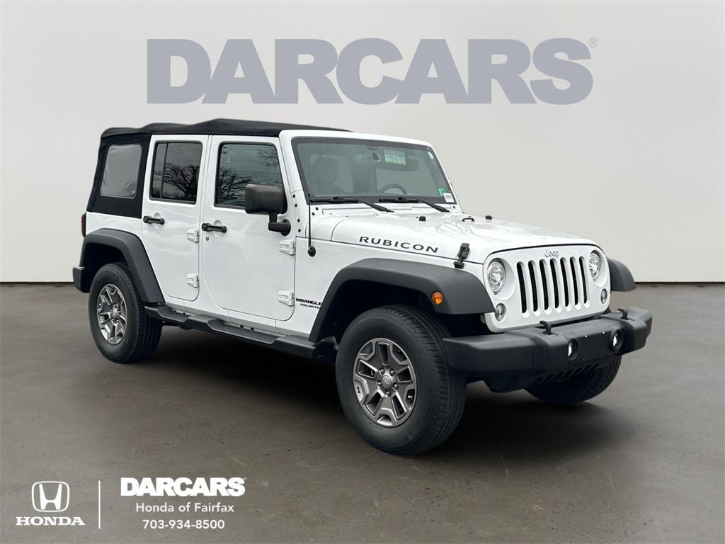 used 2017 Jeep Wrangler Unlimited car, priced at $23,220