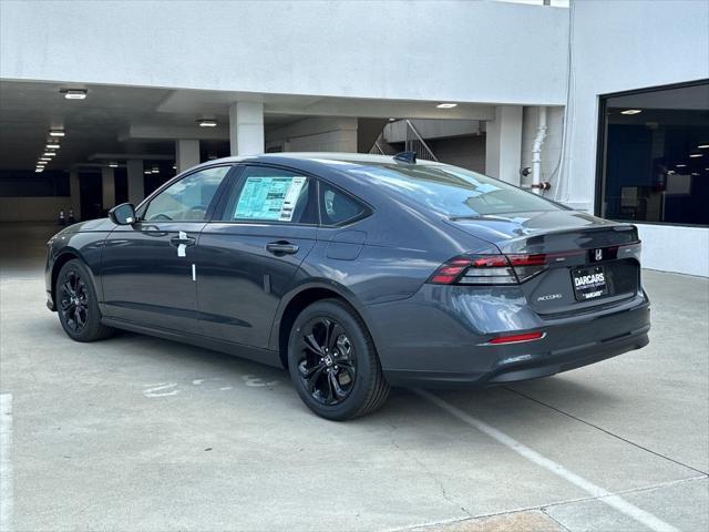new 2025 Honda Accord car, priced at $31,710