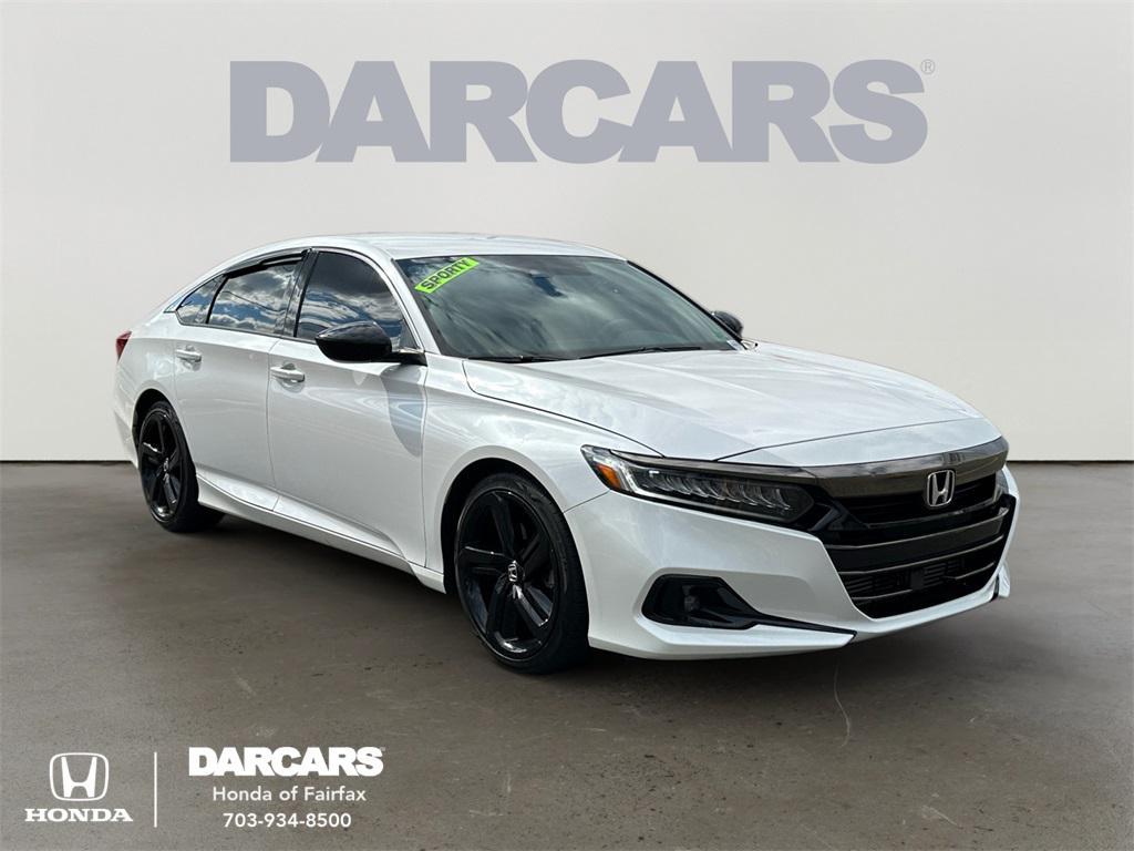 used 2021 Honda Accord car, priced at $22,695