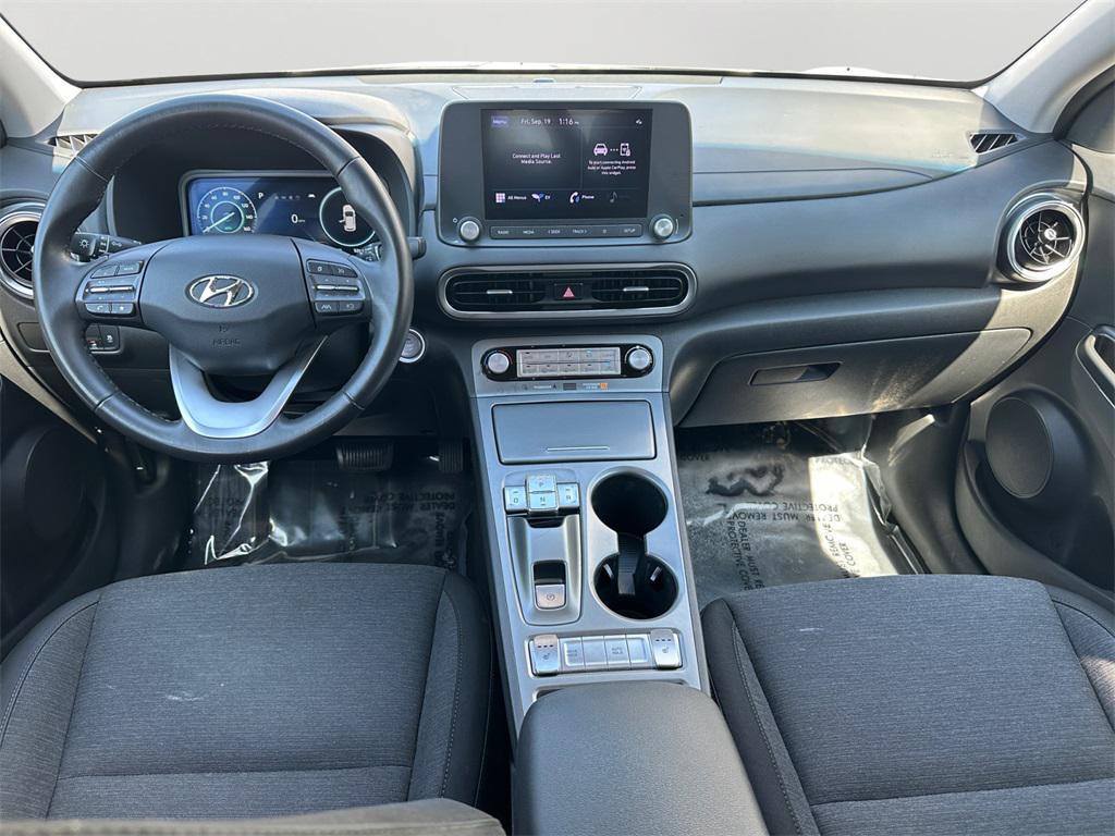 used 2022 Hyundai Kona EV car, priced at $16,495