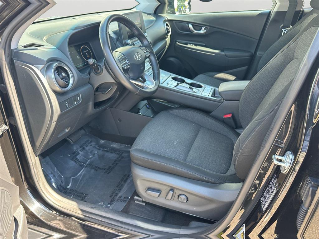 used 2022 Hyundai Kona EV car, priced at $16,495