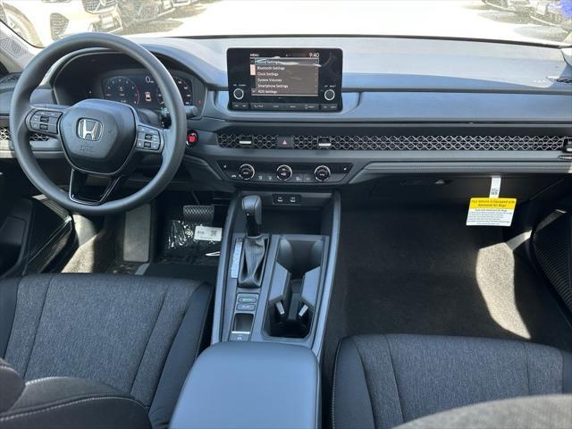 new 2025 Honda Accord car, priced at $31,710