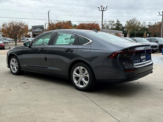 new 2025 Honda Accord car, priced at $29,390