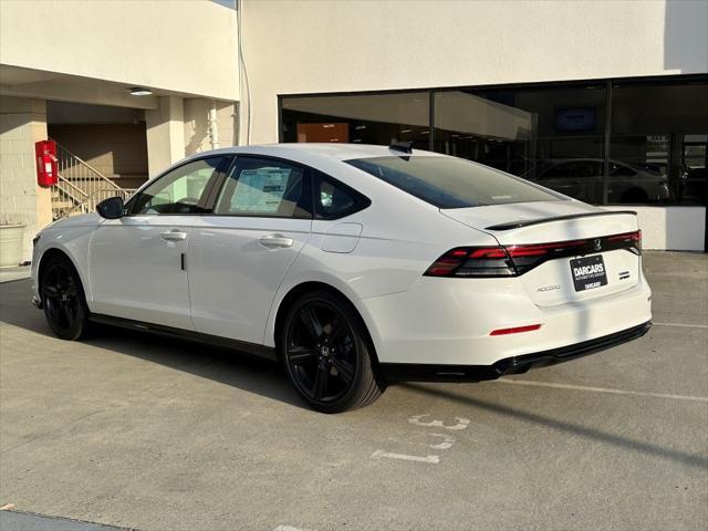 new 2025 Honda Accord Hybrid car, priced at $36,925