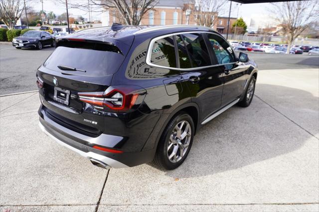 used 2022 BMW X3 car, priced at $36,995