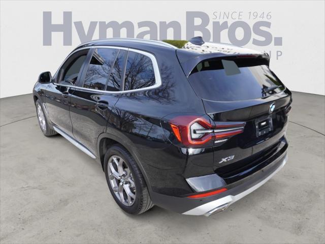 used 2022 BMW X3 car, priced at $36,995