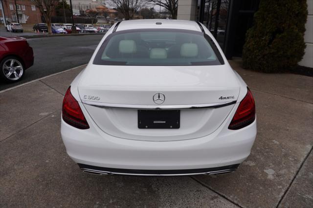 used 2021 Mercedes-Benz C-Class car, priced at $32,995