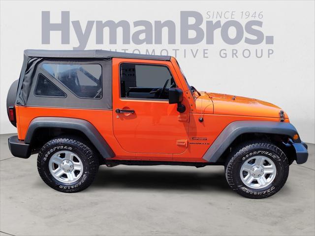 used 2015 Jeep Wrangler car, priced at $13,995
