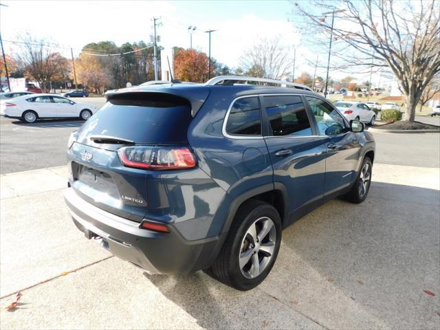 used 2021 Jeep Cherokee car, priced at $25,995