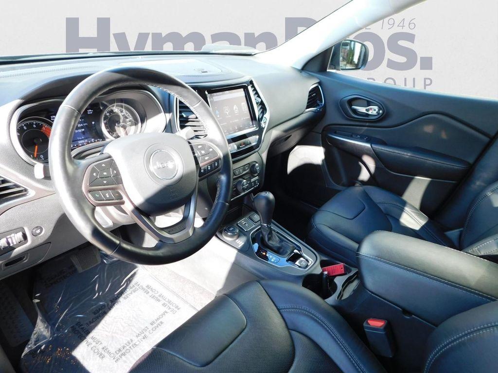 used 2021 Jeep Cherokee car, priced at $25,495