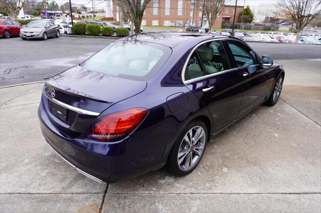 used 2020 Mercedes-Benz C-Class car, priced at $29,995