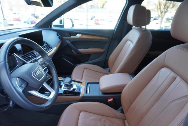 used 2021 Audi Q5 car, priced at $33,495