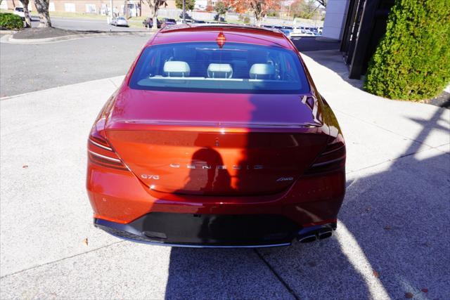 used 2023 Genesis G70 car, priced at $34,995