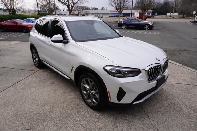 used 2022 BMW X3 car, priced at $37,995