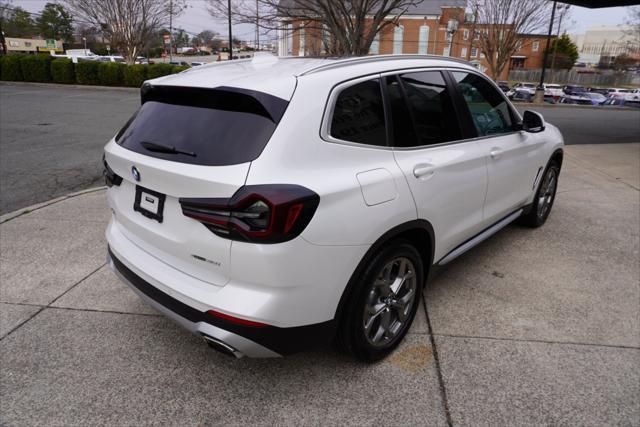 used 2022 BMW X3 car, priced at $37,995