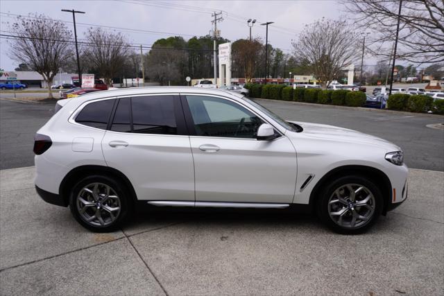 used 2022 BMW X3 car, priced at $37,995