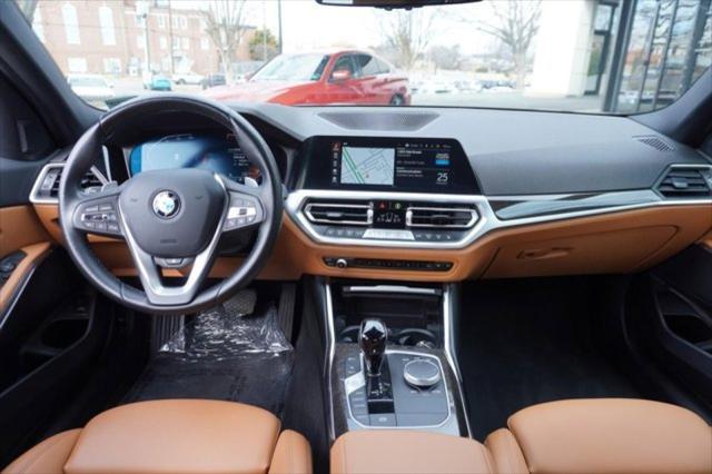 used 2022 BMW 330 car, priced at $35,495