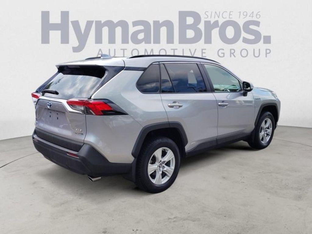 used 2021 Toyota RAV4 Hybrid car, priced at $27,495
