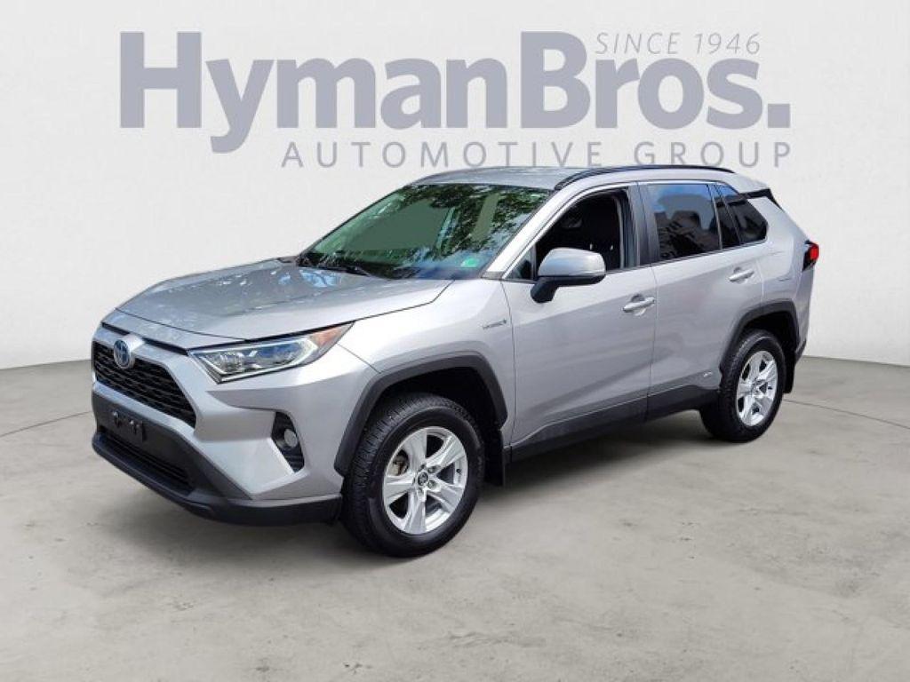 used 2021 Toyota RAV4 Hybrid car, priced at $27,495