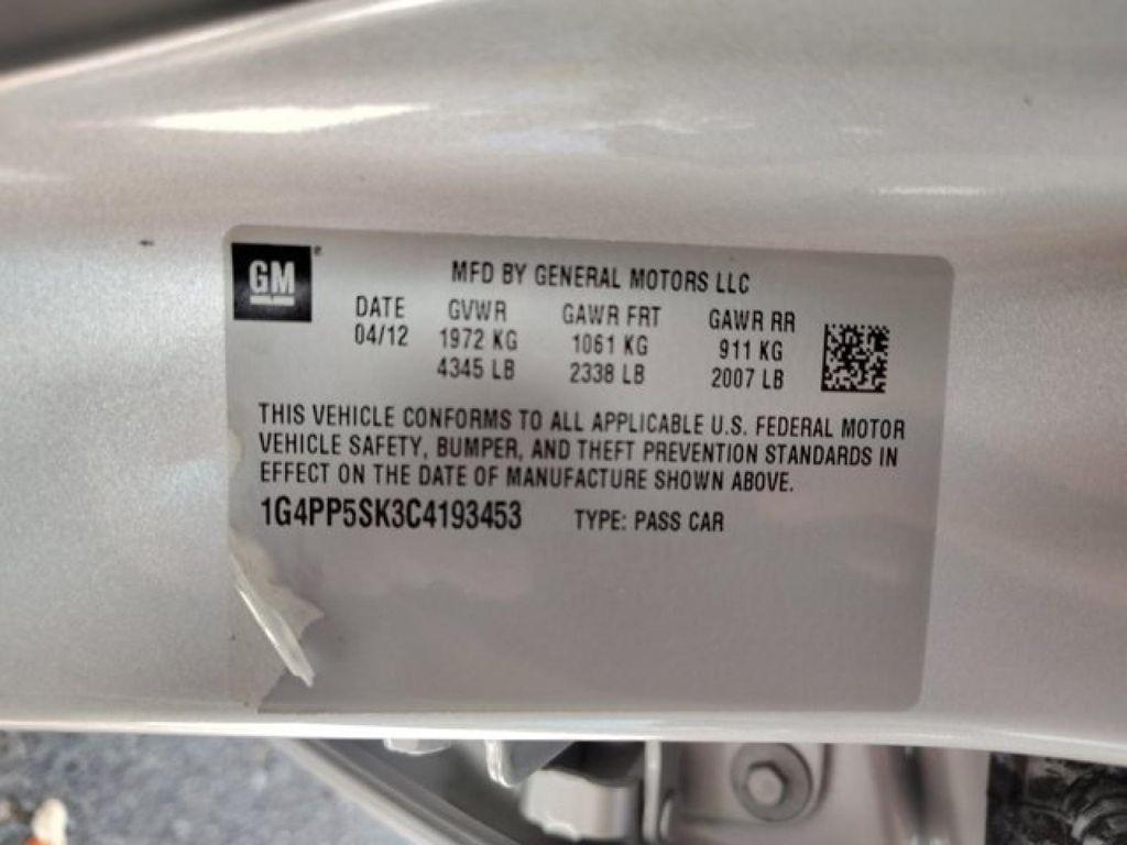 used 2012 Buick Verano car, priced at $7,495