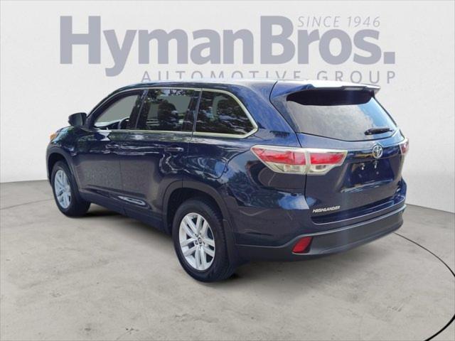 used 2016 Toyota Highlander car, priced at $18,995