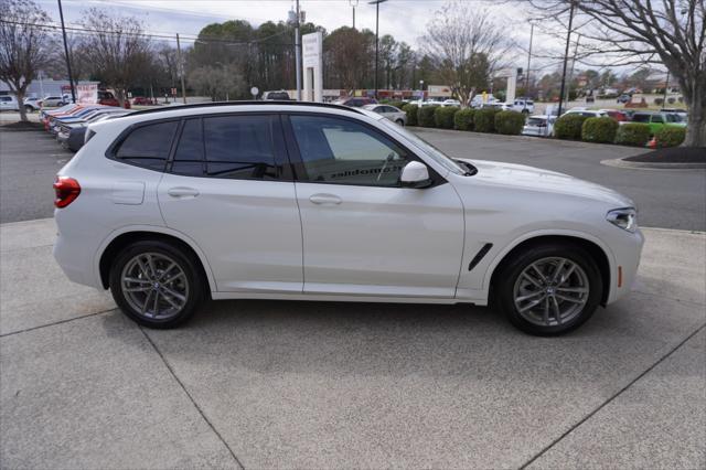 used 2021 BMW X3 car, priced at $33,995