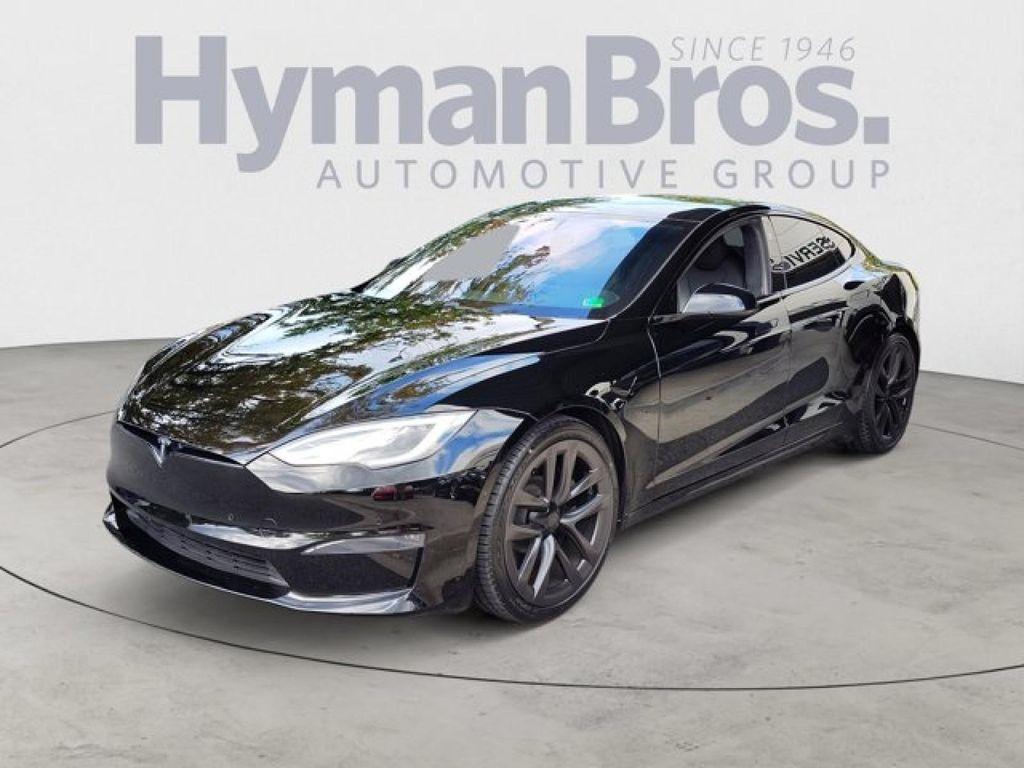 used 2021 Tesla Model S car, priced at $57,995