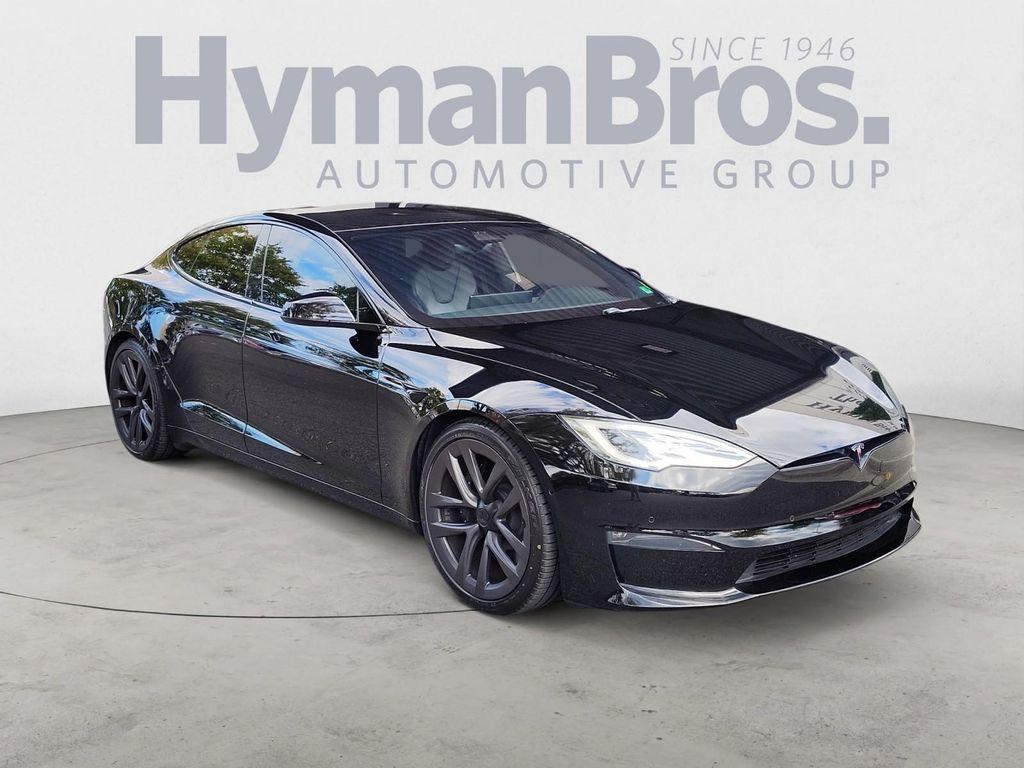 used 2021 Tesla Model S car, priced at $60,995