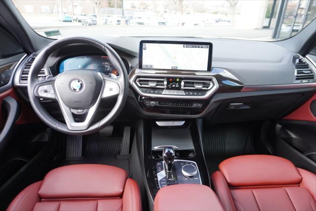 used 2022 BMW X3 car, priced at $37,995