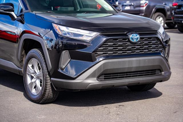 used 2022 Toyota RAV4 Hybrid car, priced at $32,797